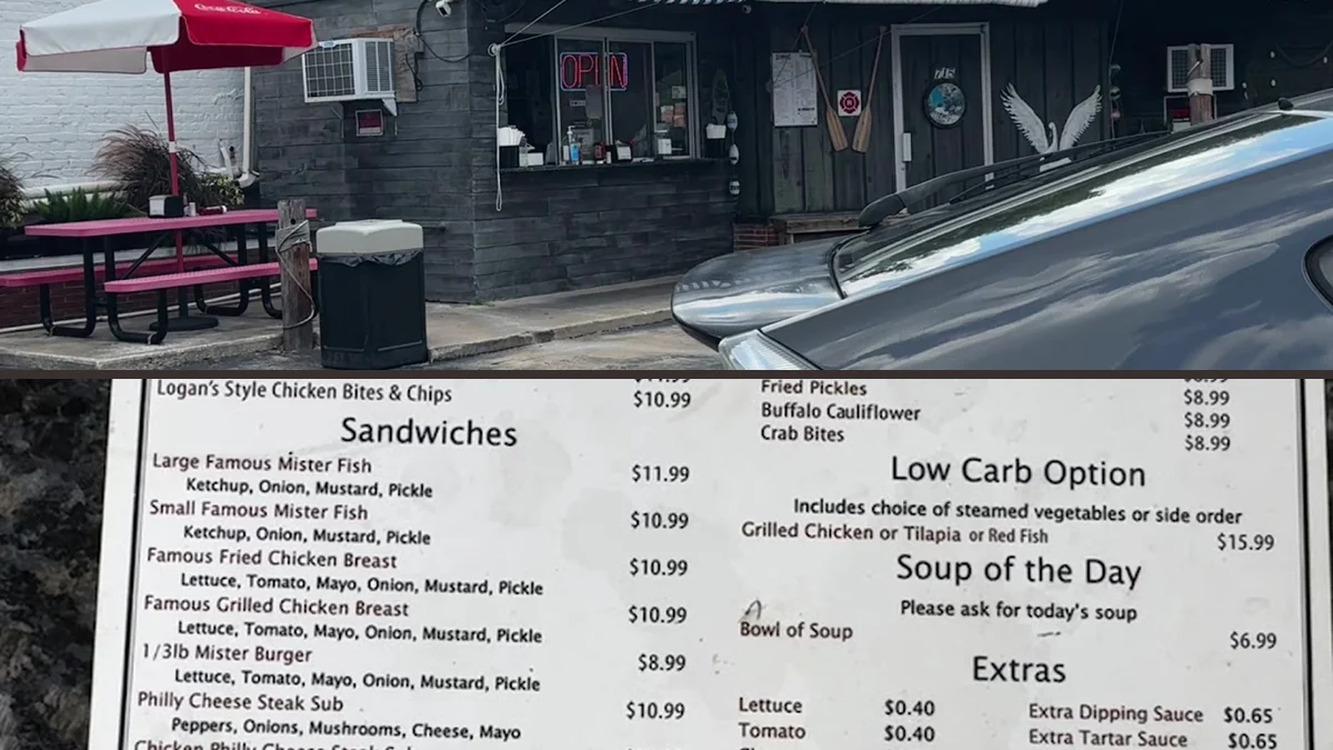 Family-friendly seafood spot with quick counter service.