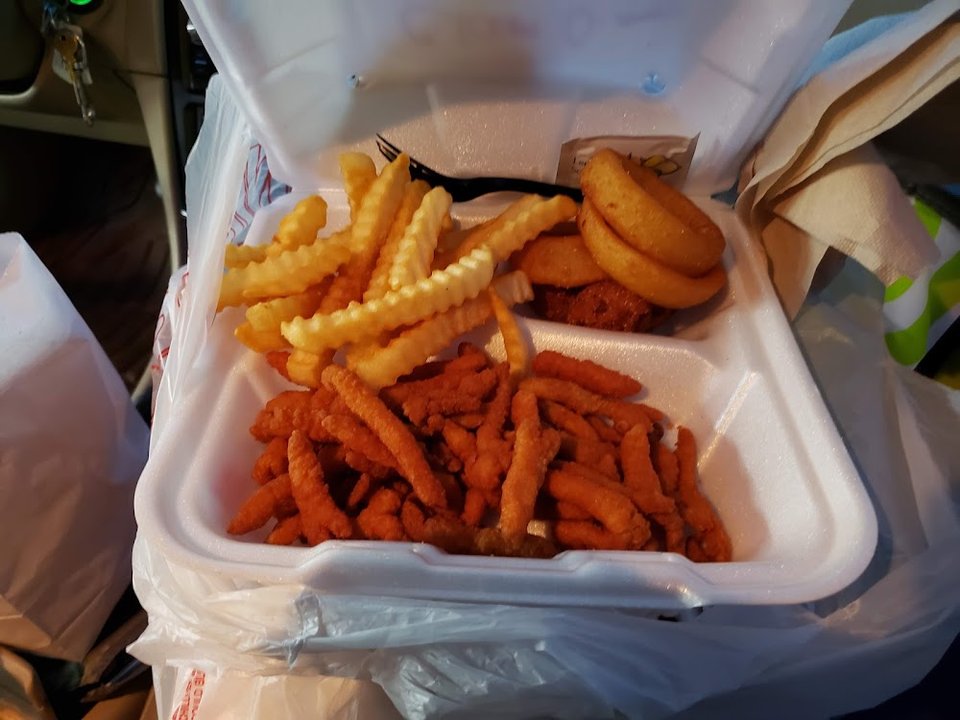 Fried Clam Strip Platter