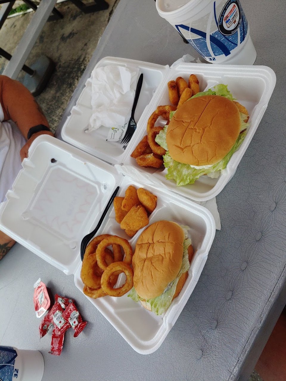 Chicken Sandwich Fish Sandwich